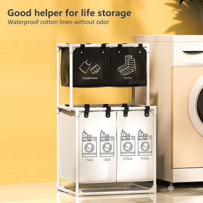 Dirty Clothes Laundry Basket - Random Color