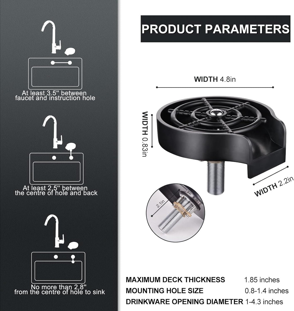 Glass Rinsing Faucet