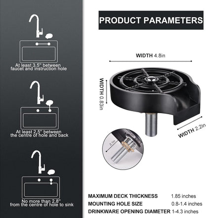 Glass Rinsing Faucet