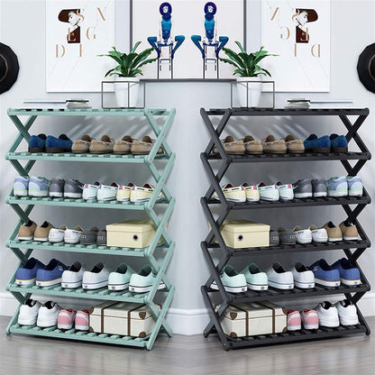 Zig Zag Shoe Rack