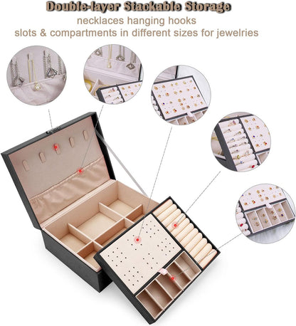 Jewellery Box Large- Black