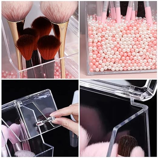 Pearl Brush Holder