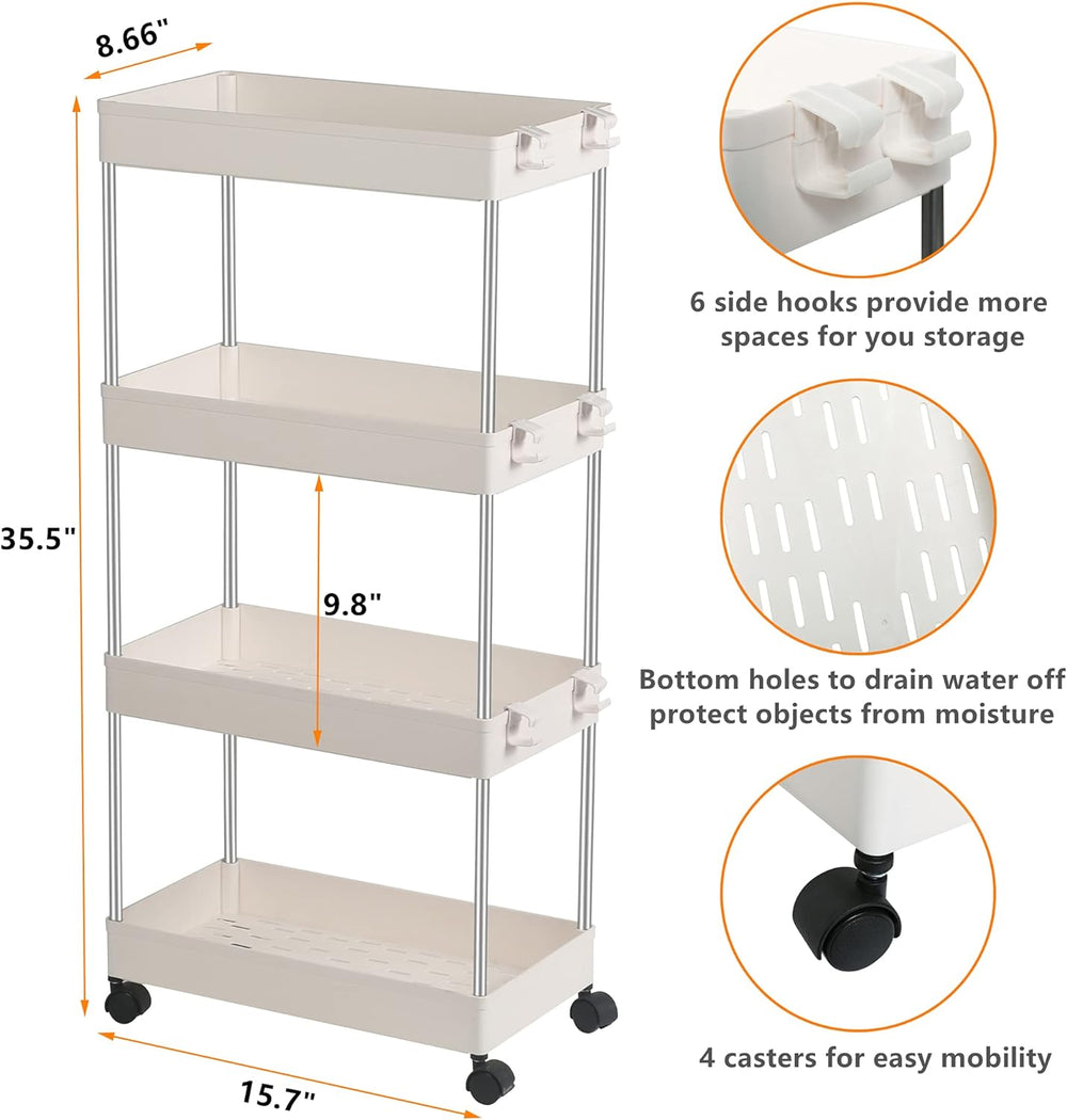 4 Layer Smart Trolly