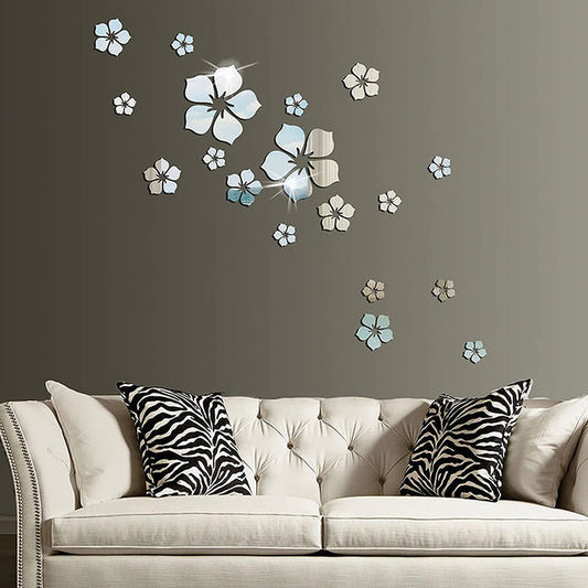 Flower Wall Stickers 3D