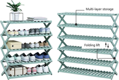 Zig Zag Shoe Rack