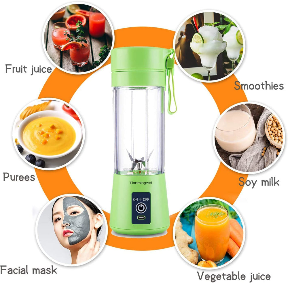 6 Blades Portable Blender - Rechargeable
