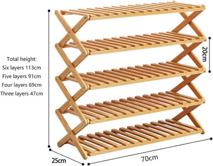 Zig Zag Shoe Rack