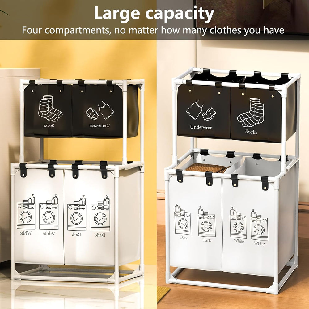 Dirty Clothes Laundry Basket - Random Color