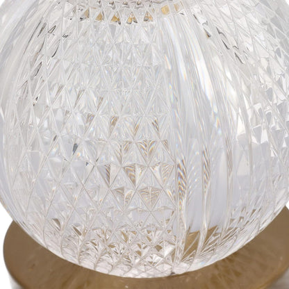 Round Crystal Table Lamp