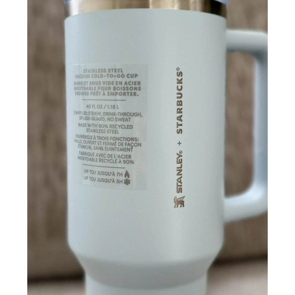 Stanley Quencher H2.0 Tumbler 40 oz - Starbucks Edition - Spring Blue