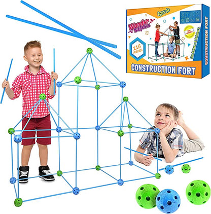 Kids Construction Fort Building Kit