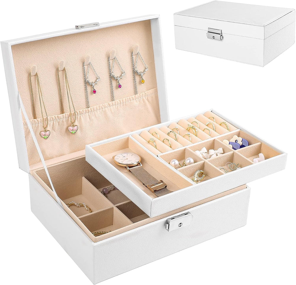 Jewellery Box Large- White