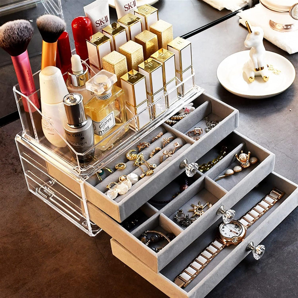 Acrylic 3-Drawer Organizer