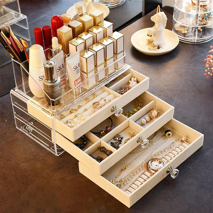 Acrylic 3-Drawer Organizer