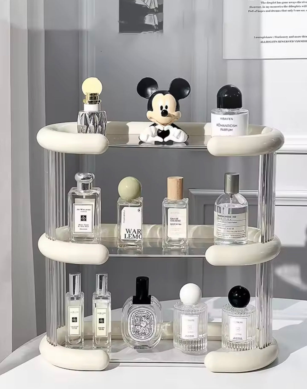 Bathroom Countertop Organizer 3 Layers