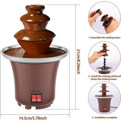 3-Layer Chocolate Fountain