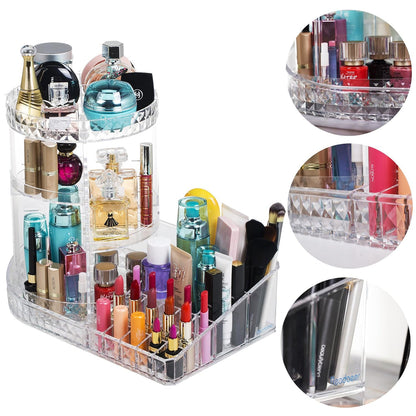 2-In-1 360° Cosmetic Organizer