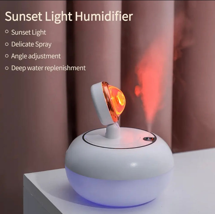Sunset Light with Humidifier