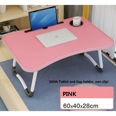 Folding Laptop Table Pink
