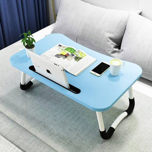 Folding Laptop Table Blue