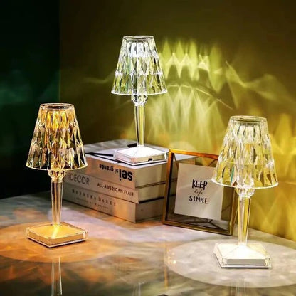 Crystal Projector Atmosphere Led Table Lamp