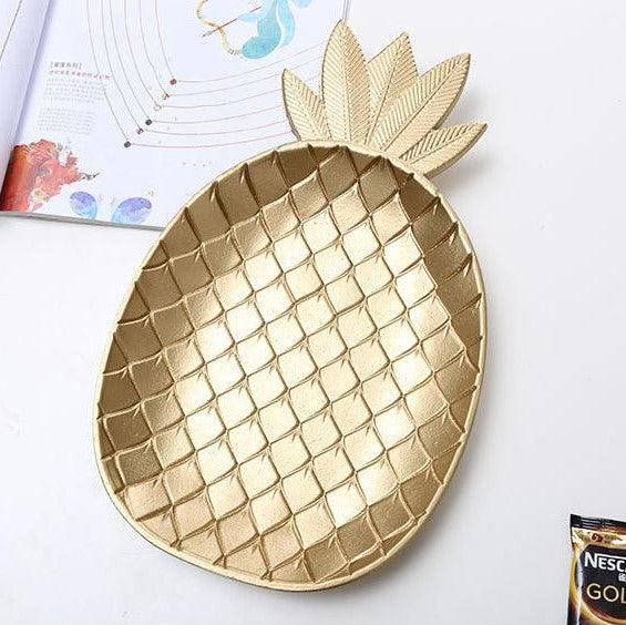 Gold Pineapple Tray