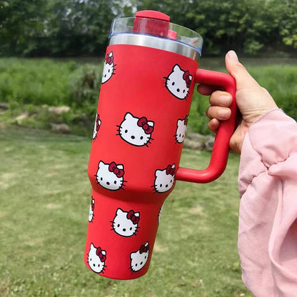 Stanley Quencher H2.0 Tumbler 40 oz - Hello Kitty Edition - Red