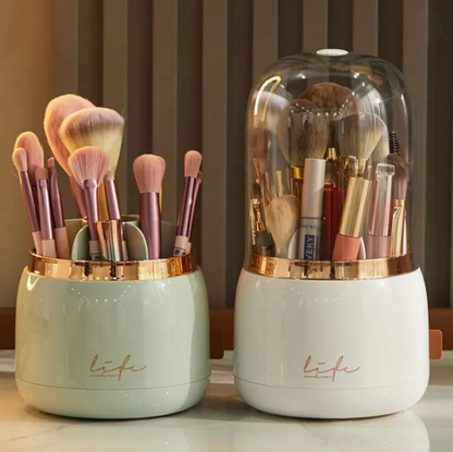 Luxury 360° Rotating Makeup Brush Holder