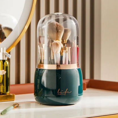 Luxury 360° Rotating Makeup Brush Holder