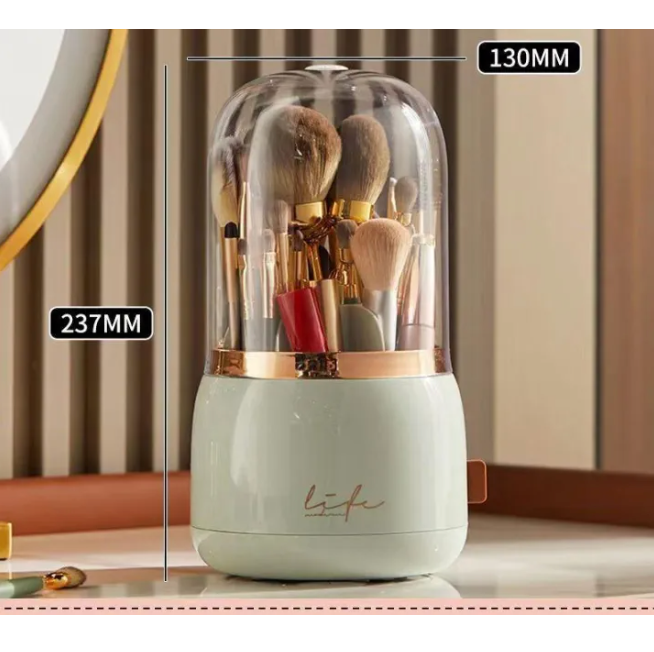 Luxury 360° Rotating Makeup Brush Holder