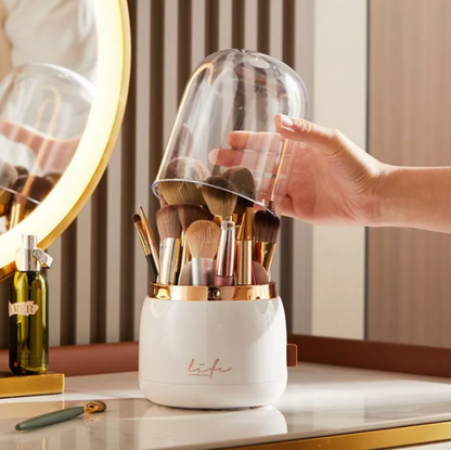 Luxury 360° Rotating Makeup Brush Holder