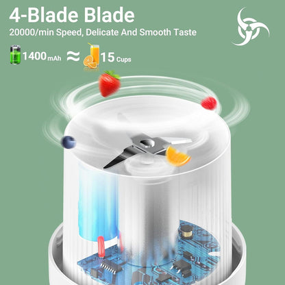 Portable Blender Juicer - Rechargeable