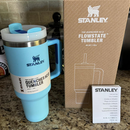 Stanley Quencher H2.0 Tumbler 40 oz - Pool Blue