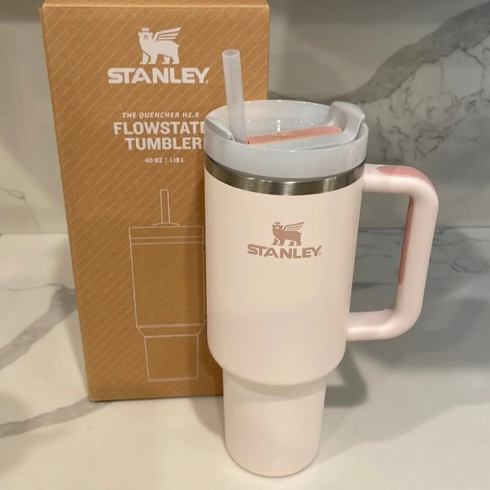 Stanley Quencher H2.0 Tumbler 40 oz - Rose Quartz