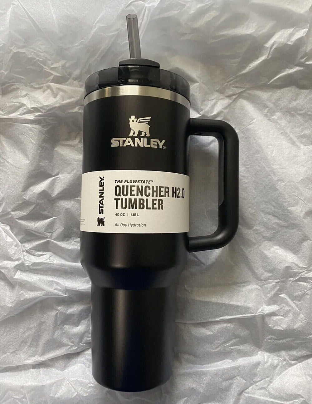 Stanley Quencher H2.0 Tumbler 40 oz - Black