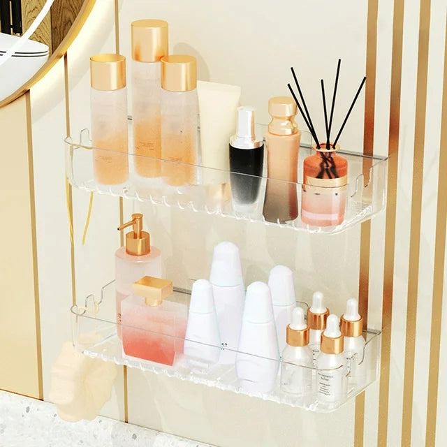 Acrylic Wall-Mounted Shelf