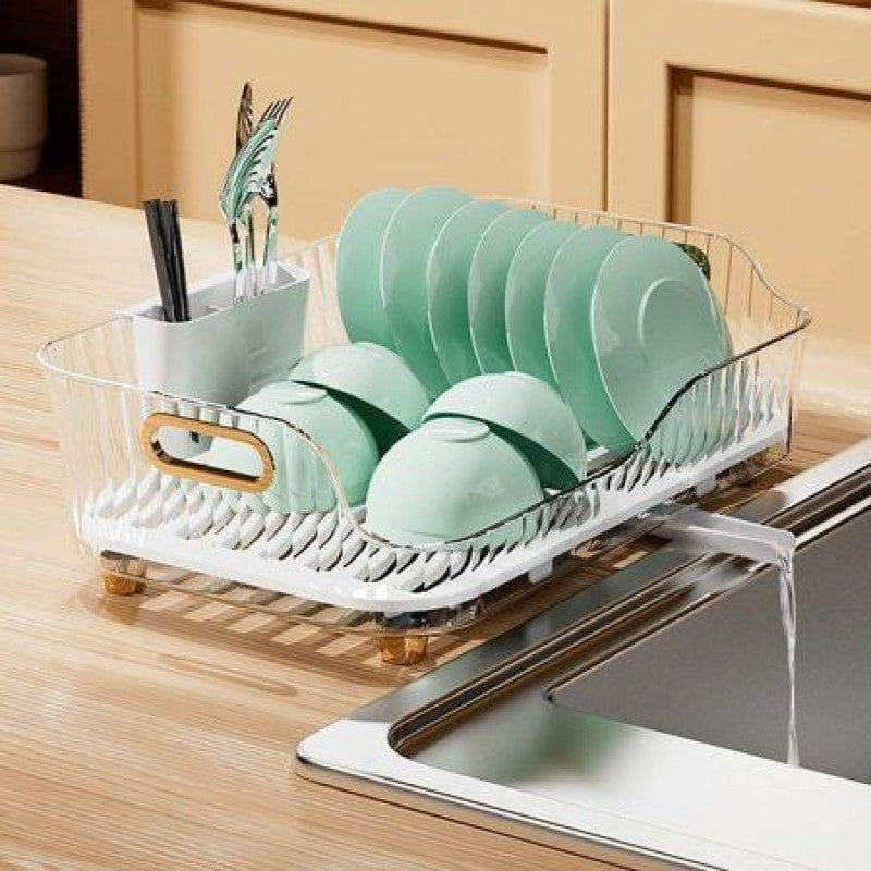 Acrylic Luxury Dish Drain Rack