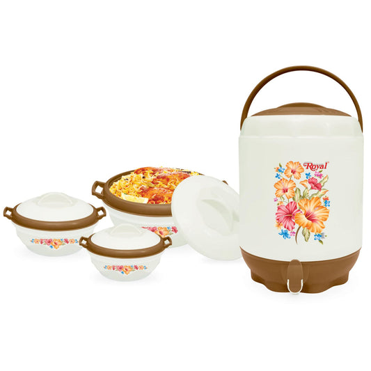 Hot Pot & Cooler Set - Pack of 4