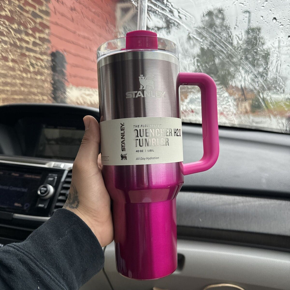 Stanley Quencher H2.0 Tumbler 40 oz - Gradient Pink