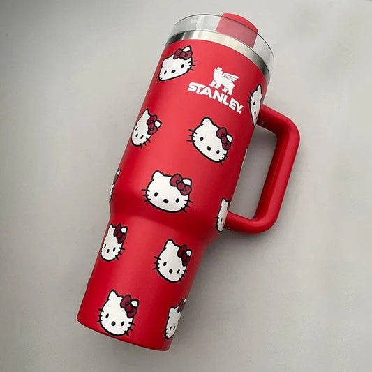 Stanley Quencher H2.0 Tumbler 40 oz - Hello Kitty Edition - Red