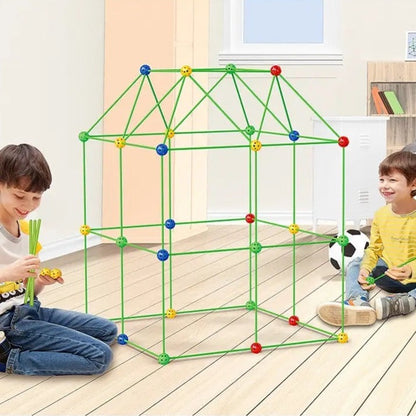 Kids Construction Fort Building Kit