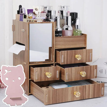 Wooden Jewellery Organizer