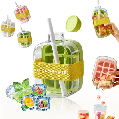 2-in-1 Ice Maker Cube Bottle