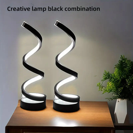 Spiral Led 3 Colours Adjustment Light