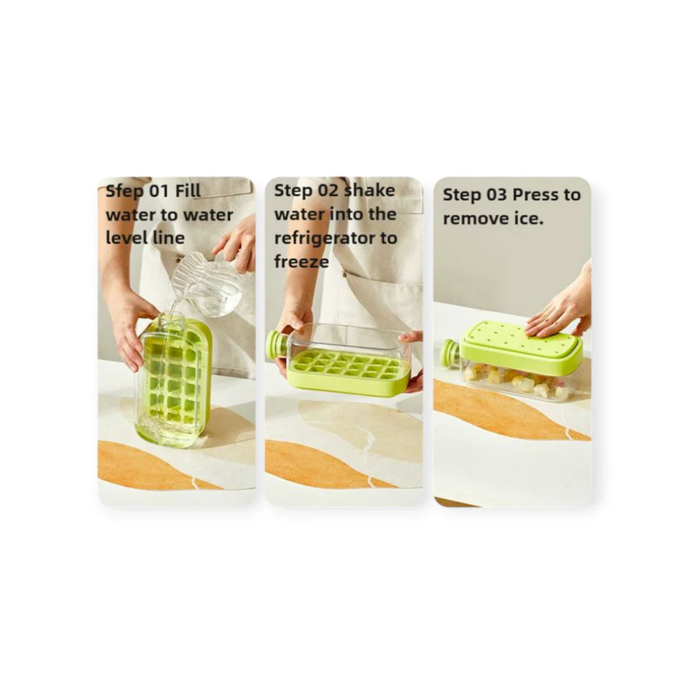 2-in-1 Ice Maker Cube Bottle