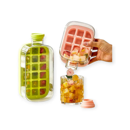 2-in-1 Ice Maker Cube Bottle